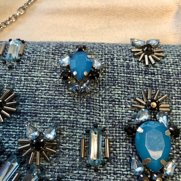 Glint - NWT - Hand Beaded Bag- Gorgeous! - Picture 4 of 8